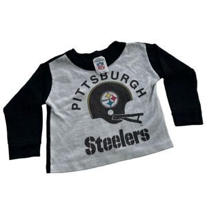 Vintage 1990s Retro Pittsburgh Steelers Baby Sweatshirt
